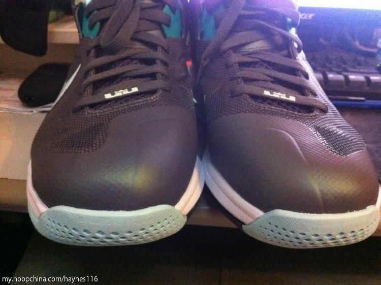 Nike Lebron 9 Low Mint Candy Cool Grey New Green 08