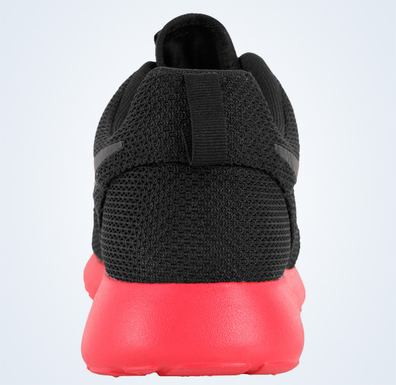 Nike Roshe Run - Black - Anthracite - Siren Red - SneakerNews.com