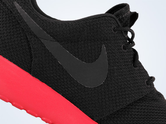 Nike Roshe Run – Black – Anthracite – Siren Red