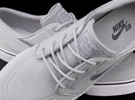 Nike SB Stefan Janoski Premium 'Metallic Silver'