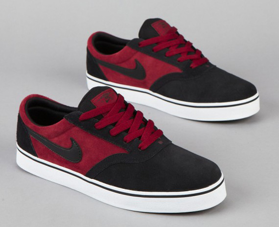 nike 6.0 red and black