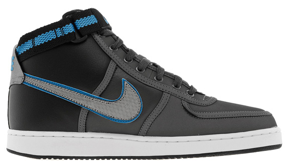 nike vandal hi grey black blue white canvas 4