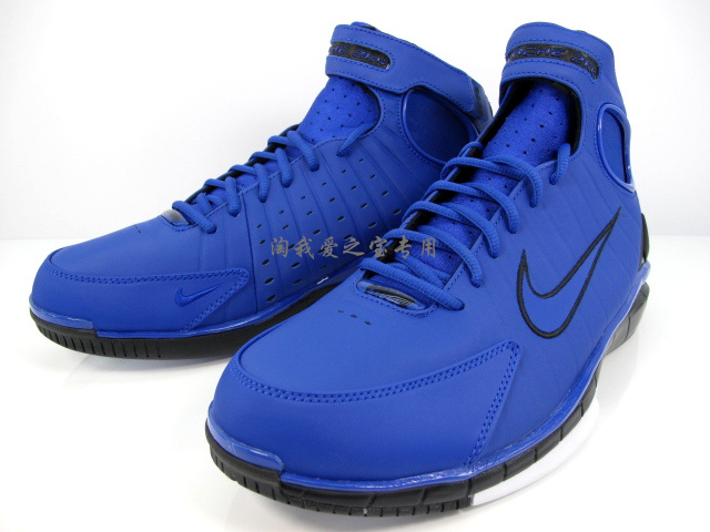 Nike Zoom Huarache 2k4 Blue Black White 3