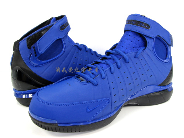 Nike Zoom Huarache 2k4 Blue Black White 6