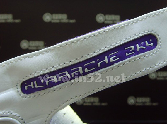 Nike Zoom Huarache 2K4 – White – Metallic Silver – Purple