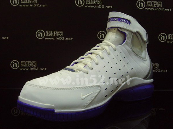 Nike Zoom Huarache 2k4 White Purple In52 9