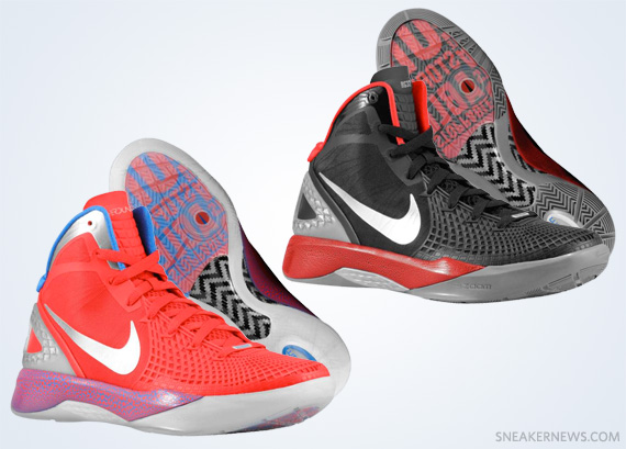 Nike Zoom Hyperdunk 2011 Supreme Blake Griffin Pe Home Away Available 3