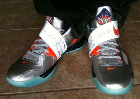 nike zoom kd iv all star on foot images