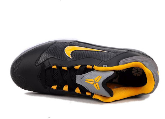 nike zoom kobe venomenon ii black grey yellow 7