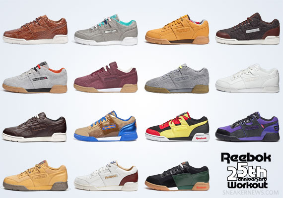 Reebok 25th Anniversary Workout Collection – Release Reminder