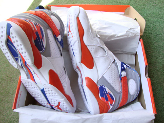 Air Jordan VIII - Fred Jones Knicks PEs - SneakerNews.com