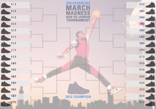Sneaker News March Madness Non-OG Air Jordan Tournament – Play-In Round Winners Announced