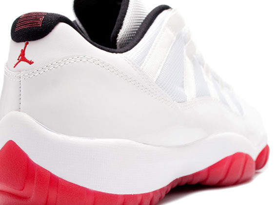 Air Jordan XI Low – White – Varsity Red | New Images