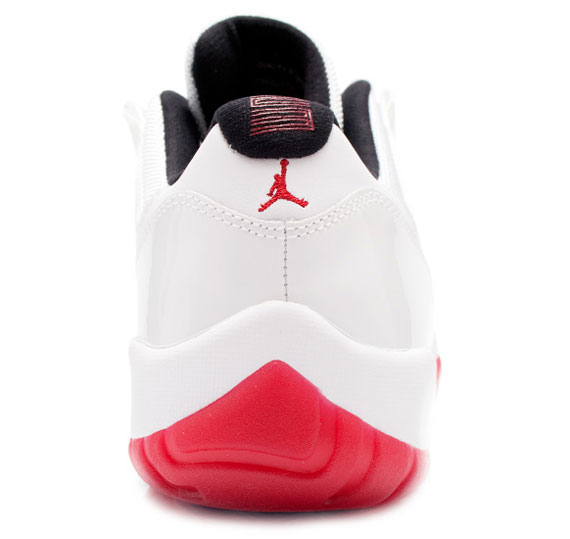 Air Jordan 11 Low White Varsity Red New Images 6
