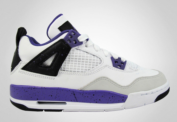 Air Jordan 4 Gs Ultraviolet New Photos 2