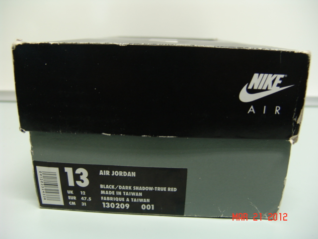 Air Jordan X Shadow Og Autographed 45 Sample 01