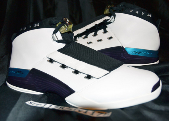 Air Jordan Xvii Ray Allen Milwaukee Bucks Pe 8