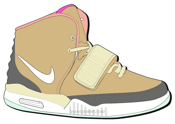 Color Your Air Yeezy 2 2