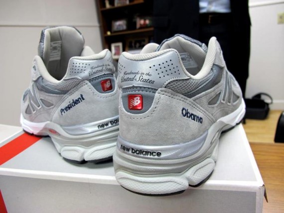 Custom New Balance 990's for President Obama