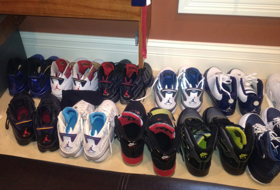 Devin Hesters Air Jordan Collection 12