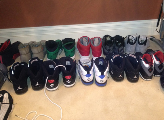 Devin Hesters Air Jordan Collection 13