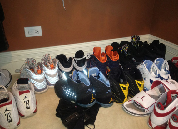 Devin Hesters Air Jordan Collection 15