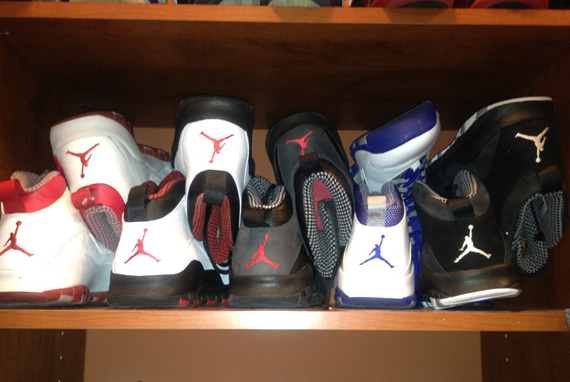 Devin Hesters Air Jordan Collection 5