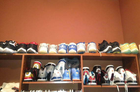 Devin Hesters Air Jordan Collection 8
