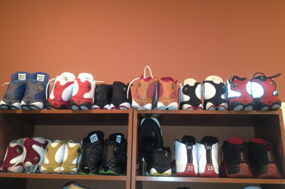 Devin Hesters Air Jordan Collection 9