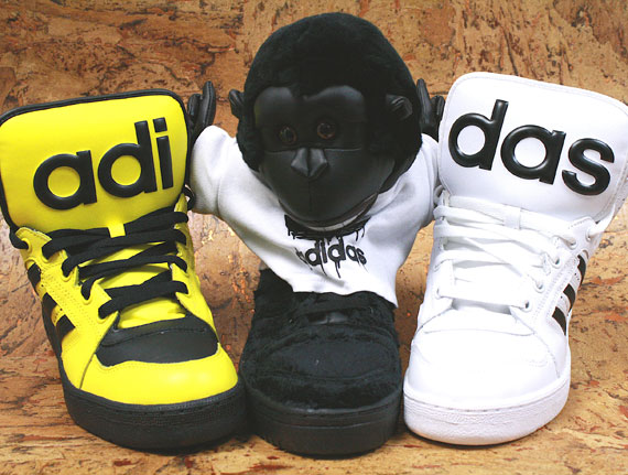 Jeremy Scott x adidas Gorilla + Instinct Hi - Release Reminder