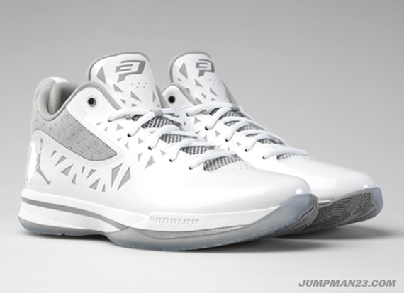 Jordan Cp3.v White Metallic Silver First Look 5