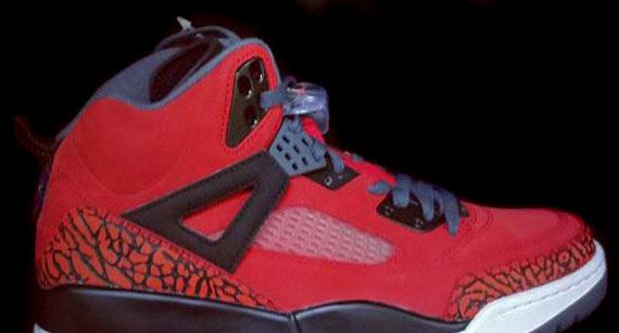 Jordan Spizike Red Black Holiday 2012 1