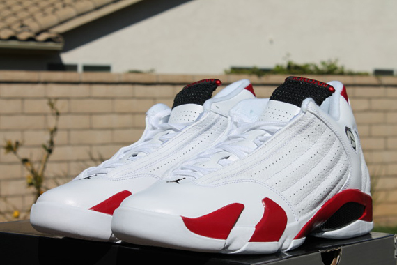 jordan xiv white red