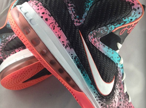 Nike LeBron 9 ‘Flamingo’ Customs By Mache