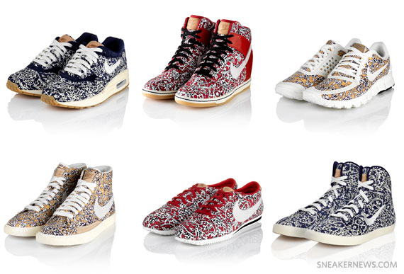 Liberty x Nike Sportswear Collection - Summer 2012