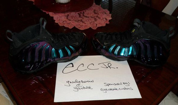 Nike Air Foamposite One Invisibility Cloak Customs 5