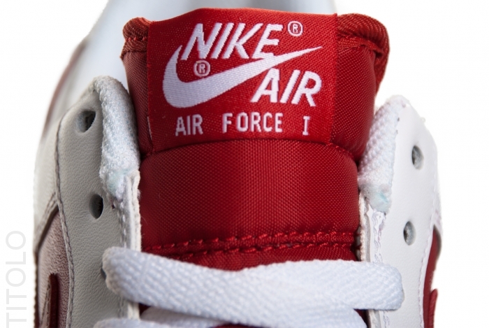 Nike Air Force 1 Low White Varsity Red 3