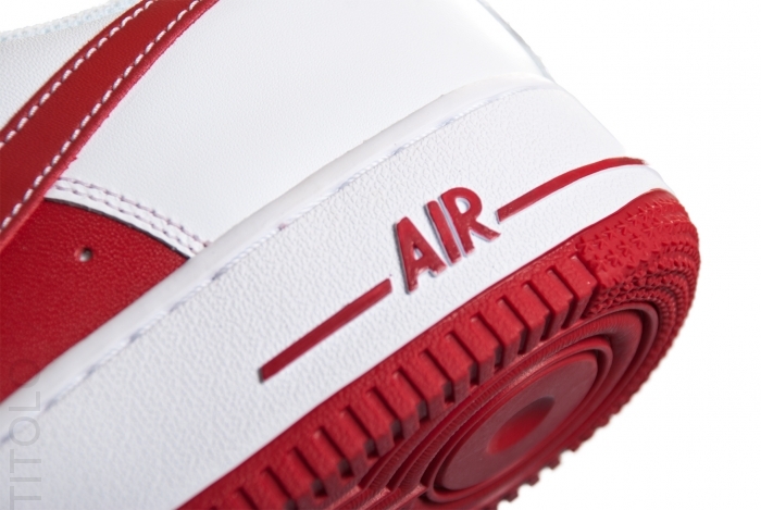Nike Air Force 1 Low White Varsity Red 4