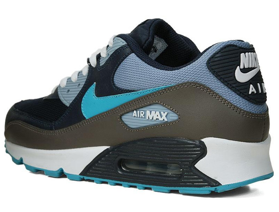 Nike Air Max 90 Navy Olive Blue 2