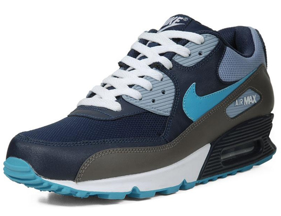 Nike Air Max 90 - Obsidian - Turquoise - Grey - SneakerNews.com