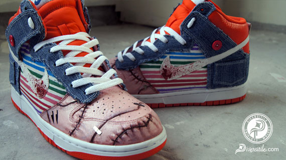 Nike Dunk High Lets Play 2 Customs Diversitile 5