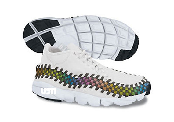 Nike Footscape Woven Chukka Motion Rainbow White