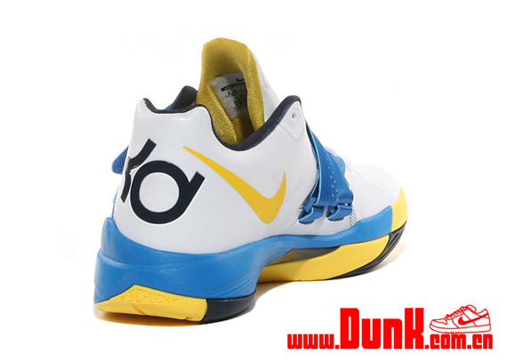 Nike Kd Iv Yellow Wht Pht Nv 5