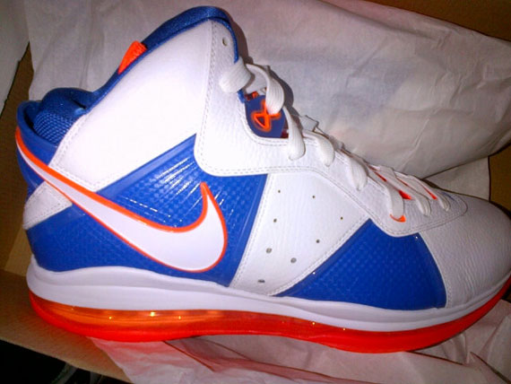 Nike Lebron 8 V1 Knicks Pe 1