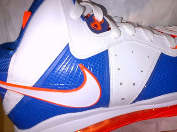 Nike Lebron 8 V1 Knicks Pe 2