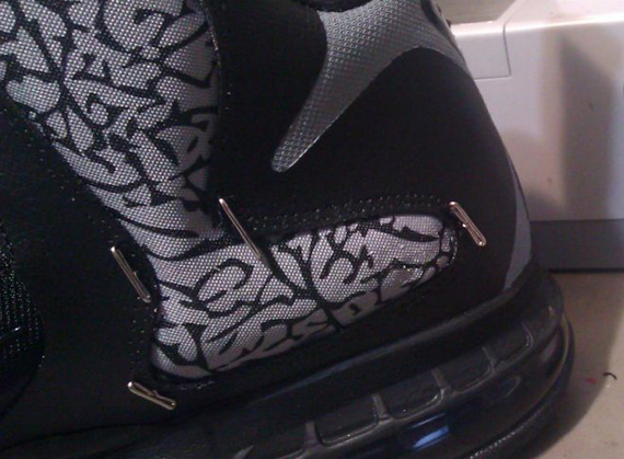 Nike Lebron 9 Black Cement Customs By Emannuelabor 1