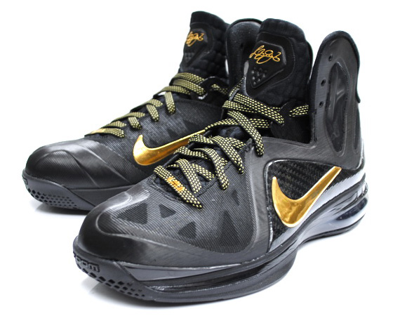 lebron 9 black and gold