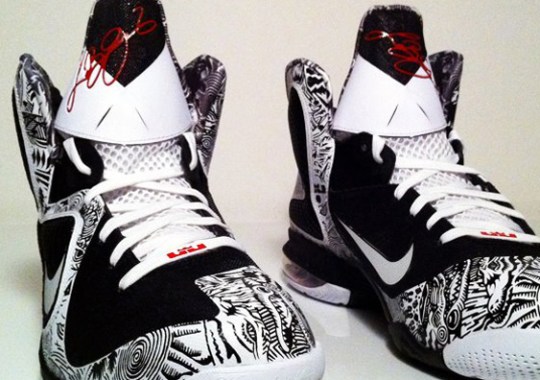Nike LeBron 9 ‘Freegums All-Over’ Customs by ROM