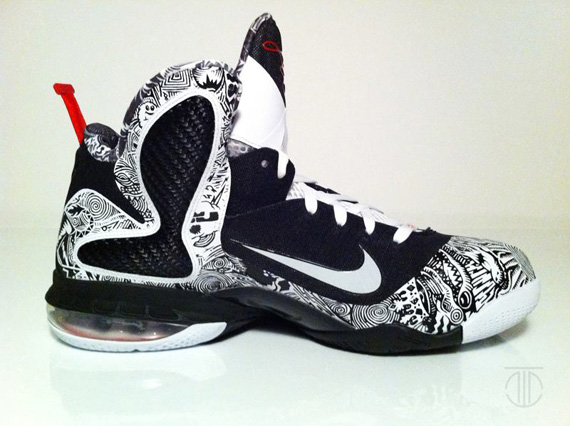 Nike LeBron 9 'Freegums All-Over' Customs by ROM ...