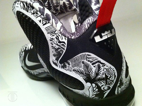 Nike Lebron 9 Freegums All Over Customs By Rom 8